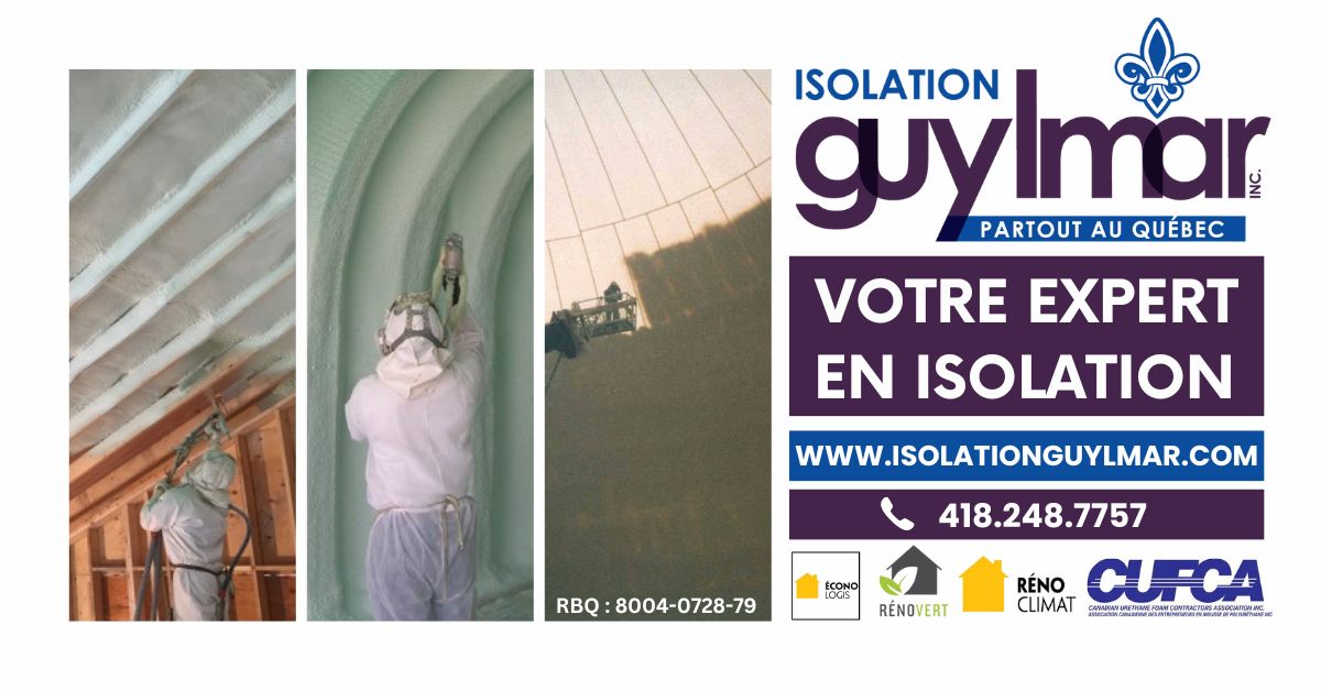 Entrepreneur en Isolation Montmagny