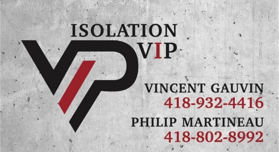 Bannière Isolation VIP